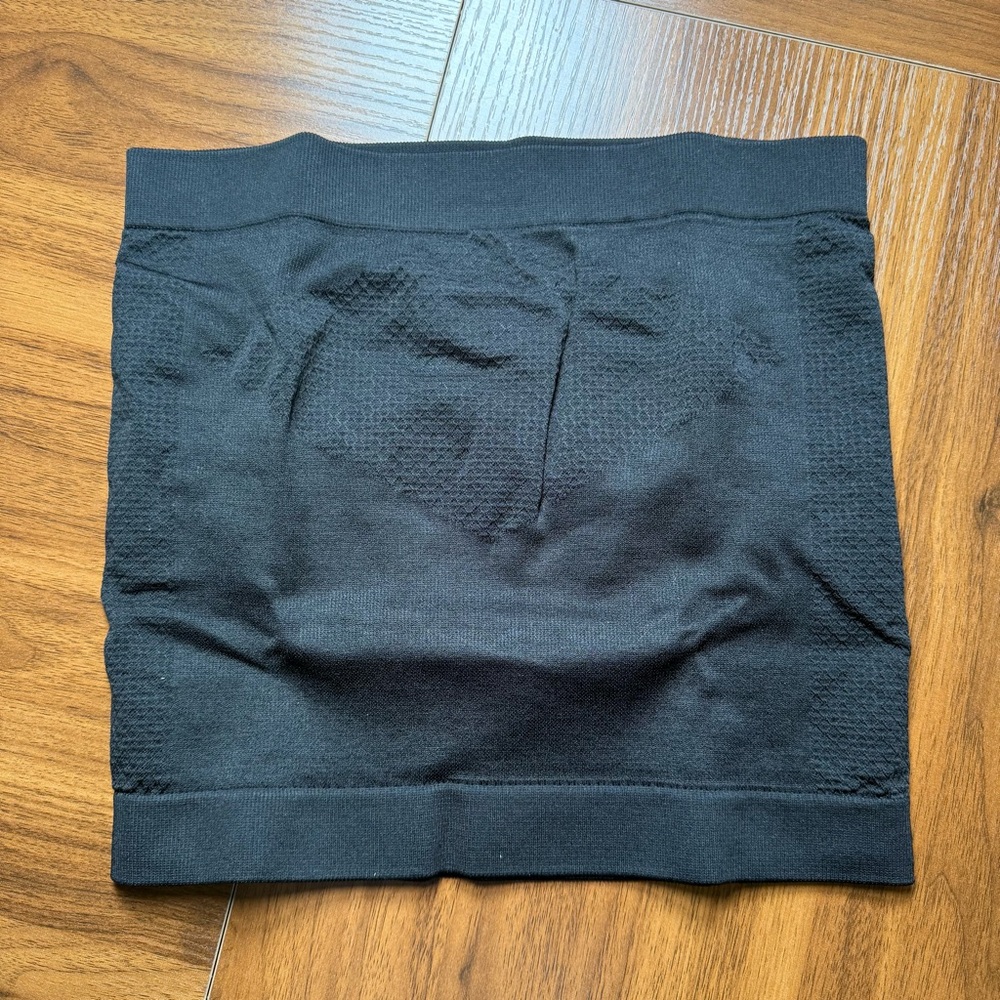 Joyspun Black Maternity Belly Band Seamless Support S-2XL NWT - Picture 4 of 5